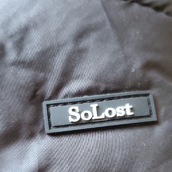 Solost Black Quilted Hat for Cold Weather - Picture 2 of 5